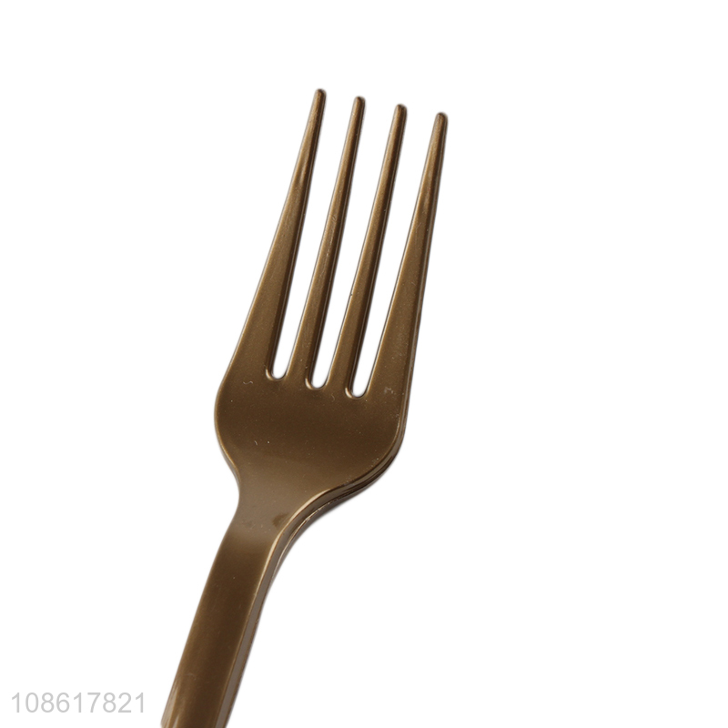 Latest products plastic disposable tableware fork for sale