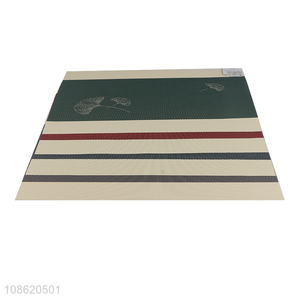 New product retangular textilene table mat <em>placemat</em> for dining