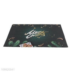 Good quality eco-friendly textilene table mat Christmas <em>placemat</em>