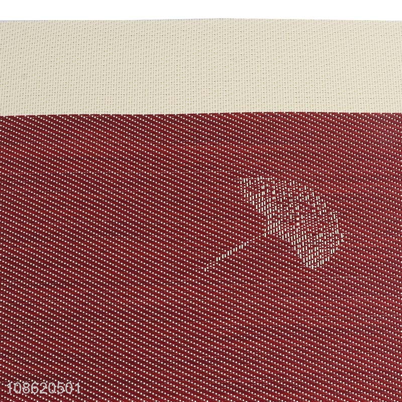 New product retangular textilene table mat placemat for dining