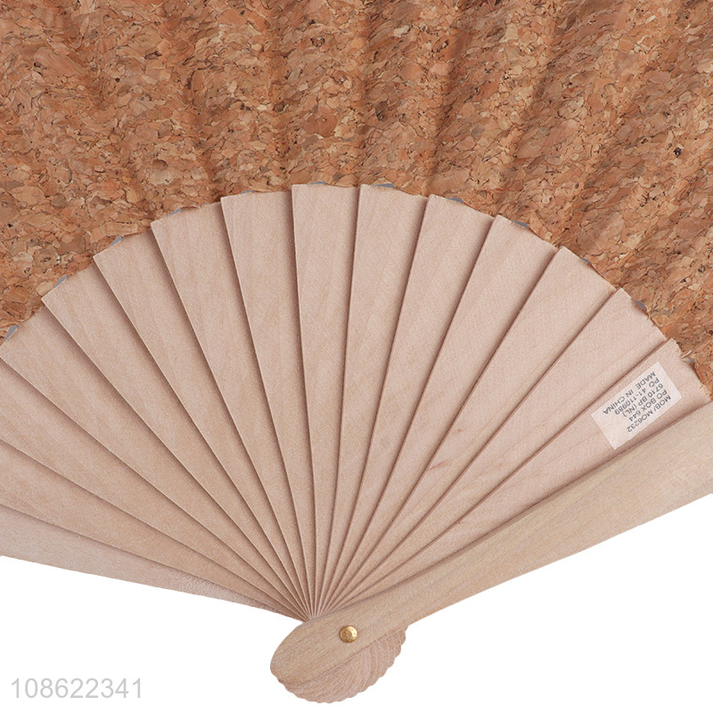 Online wholesale summer indoor outdoor folding hand fan