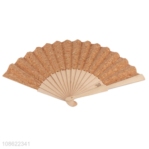 Online wholesale summer indoor outdoor folding hand fan
