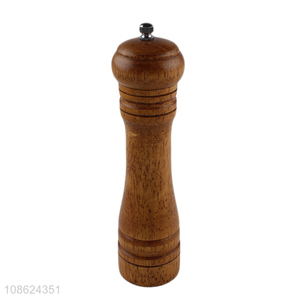 Hot selling wooden pepper and salt grinder spice shaker