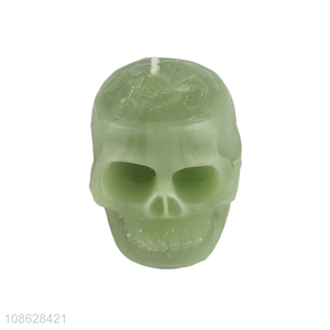 Hot products decorative skullhead candle for Halloween