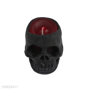 New arrival Halloween decoration skullhead candle for sale