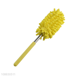 High quality multi-purpose chenille duster telescopic handle cleaning duster