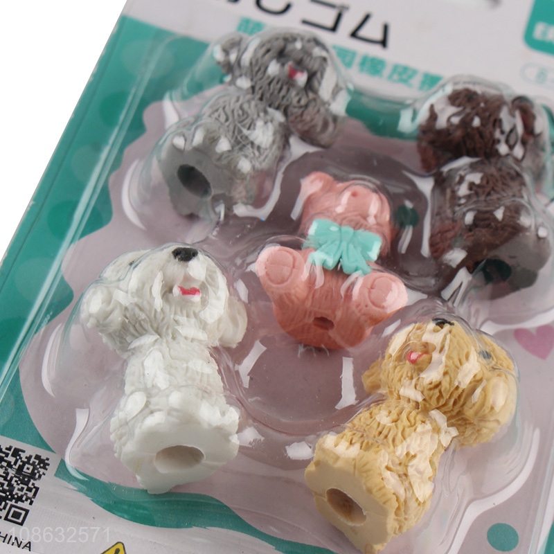 China products animal shape children stationery eraser set