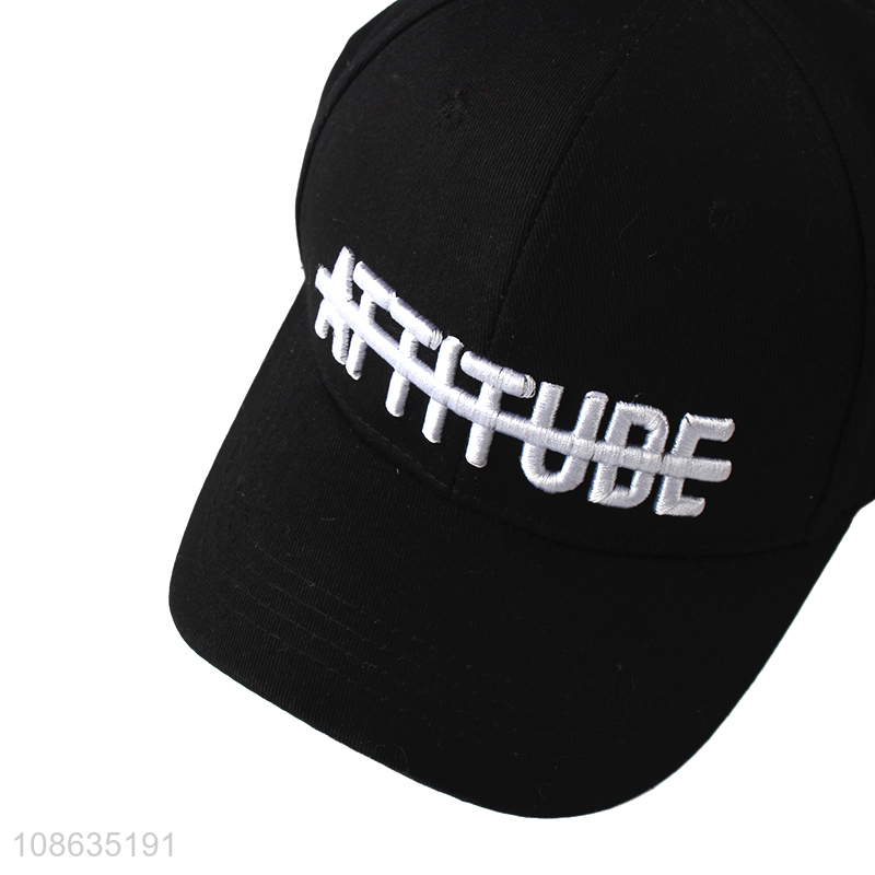 Online wholesale fashion polyester baseball hat cap