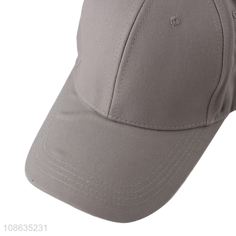 Latest products polyester fashion adjustable baseball hat cap