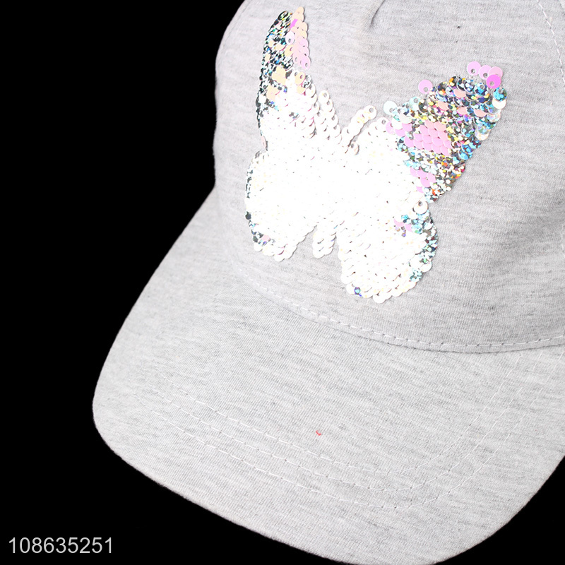 Hot products butterfly pattern sports baseball hat for sale