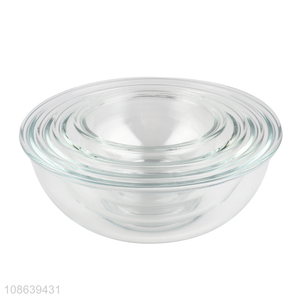 China products heat-resistant high vorosilicate glass <em>bowl</em>