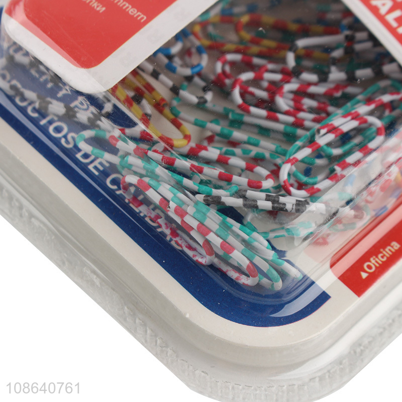 Online wholesale 48pcs office bindling supplies paperclips