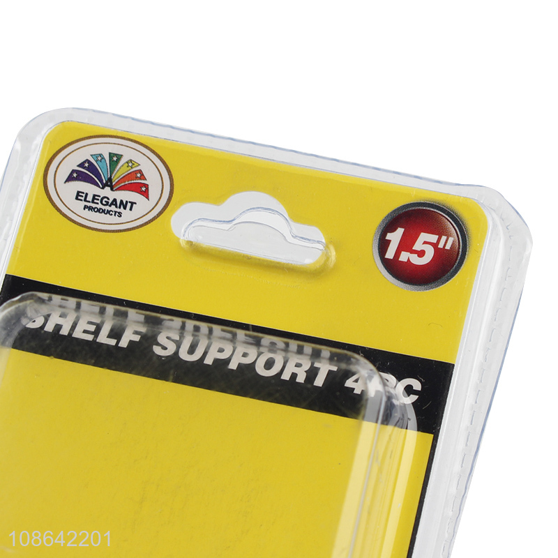 Top quality 4pcs shelf support pin cabinet shelf bracket wholesale
