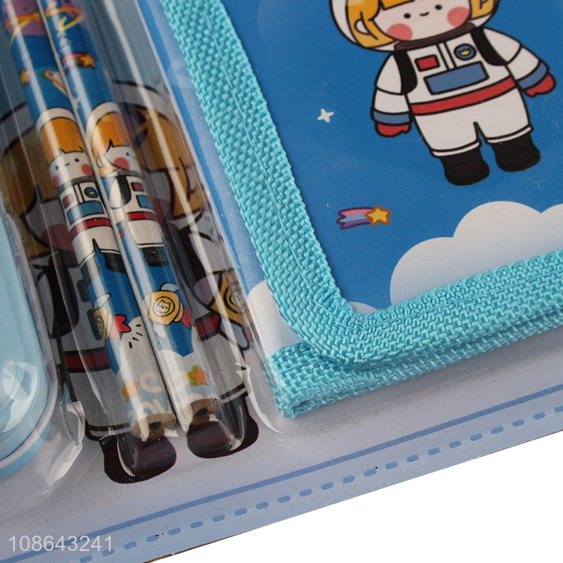 Good quality space travel series stationery set for kids student