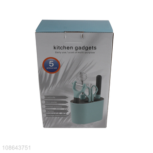 Low price daily use 5pcs kitchen gadget set for household