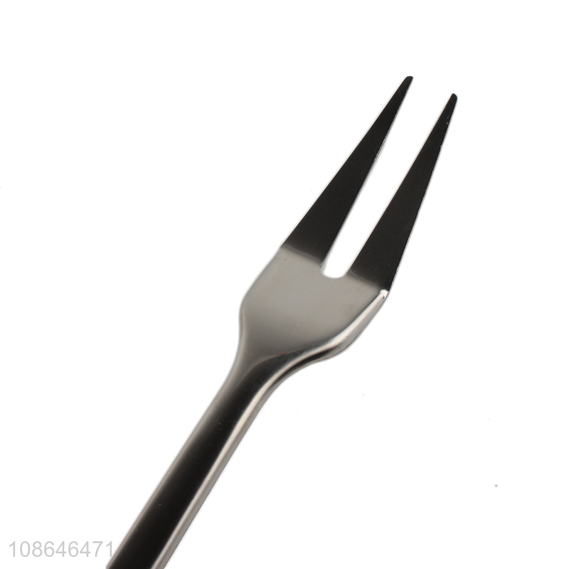 Good quality stainless steel meat fork for tableware