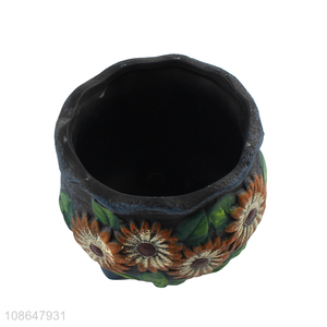 Top selling ceramic decorative flower pot succulent pot wholesale