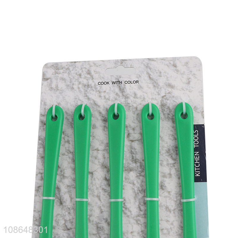 Wholesale 5pcs silicone cake tools set silicone spatula basting brush set