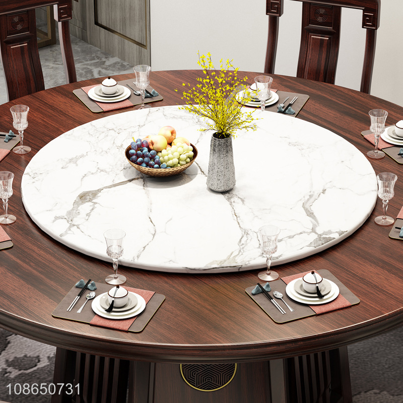 High quality luxury round home restaurant dining table for furniture