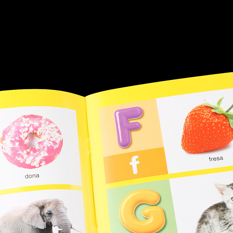 High Quality Spanish Alphabet Book Learning Book For Kids Toddlers Preschoolers