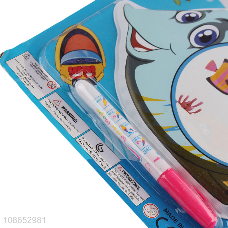 Best selling cartoon kids doodle water canvas toys painting toys