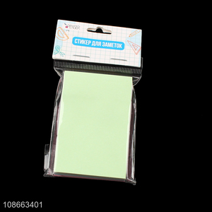 Factory price 100 sheets sticky notes post-it notes school stationery