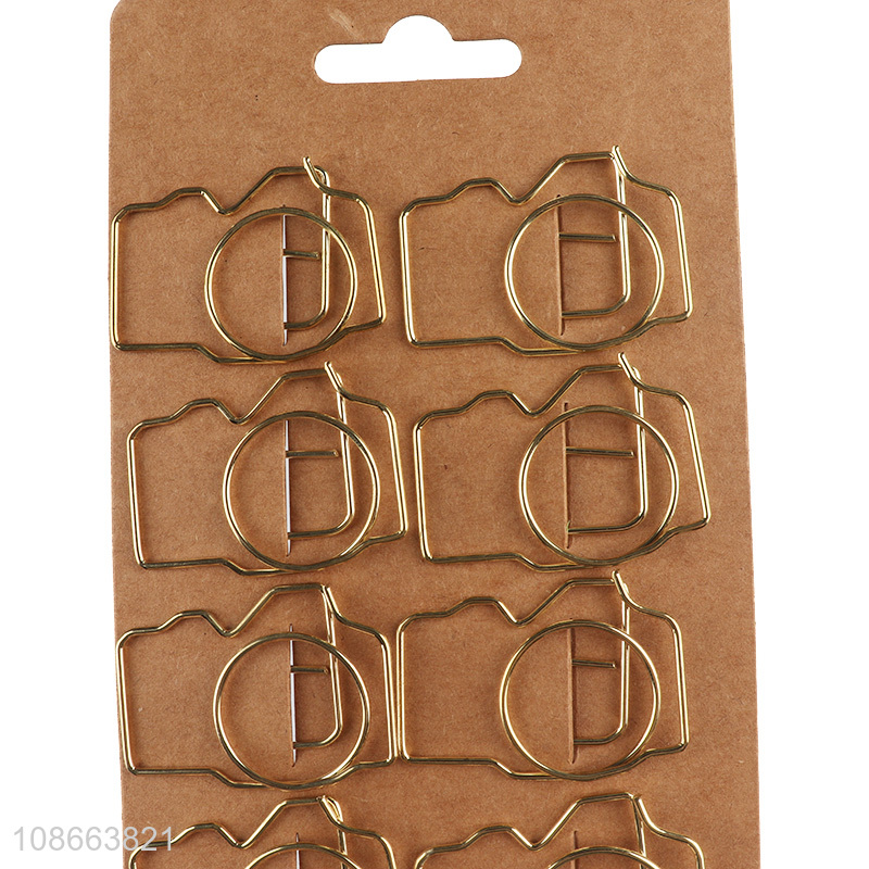 Good sale metal 8pcs office binding supplies paper clips set wholesale