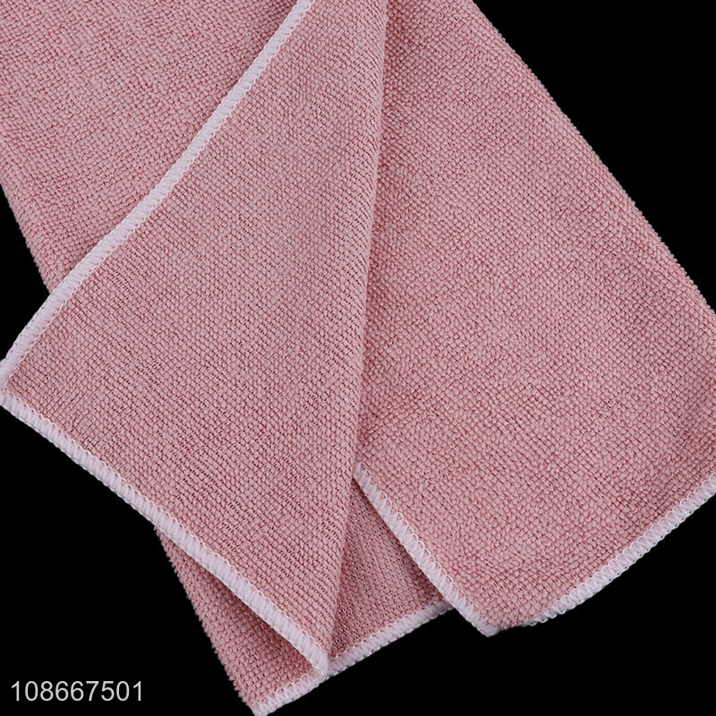 High quality multi-use absorbent microfiber dish cloth cleaning towel