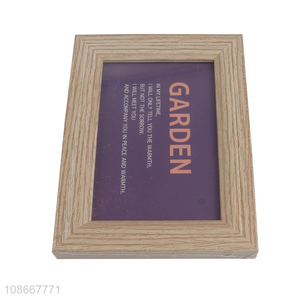 Top selling mdf decorative tabletop photo frame picture frame wholesale