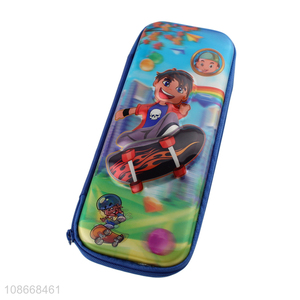 Best selling cartoon students stationery 5d pencil box wholesale
