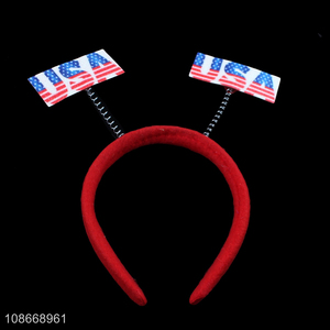 Best Selling American Independence Day Hair Hoop Party Favors for Adults and Kids