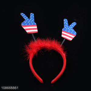 Good Quality American Independence Day Hair Hoop Headband Hair Accessories