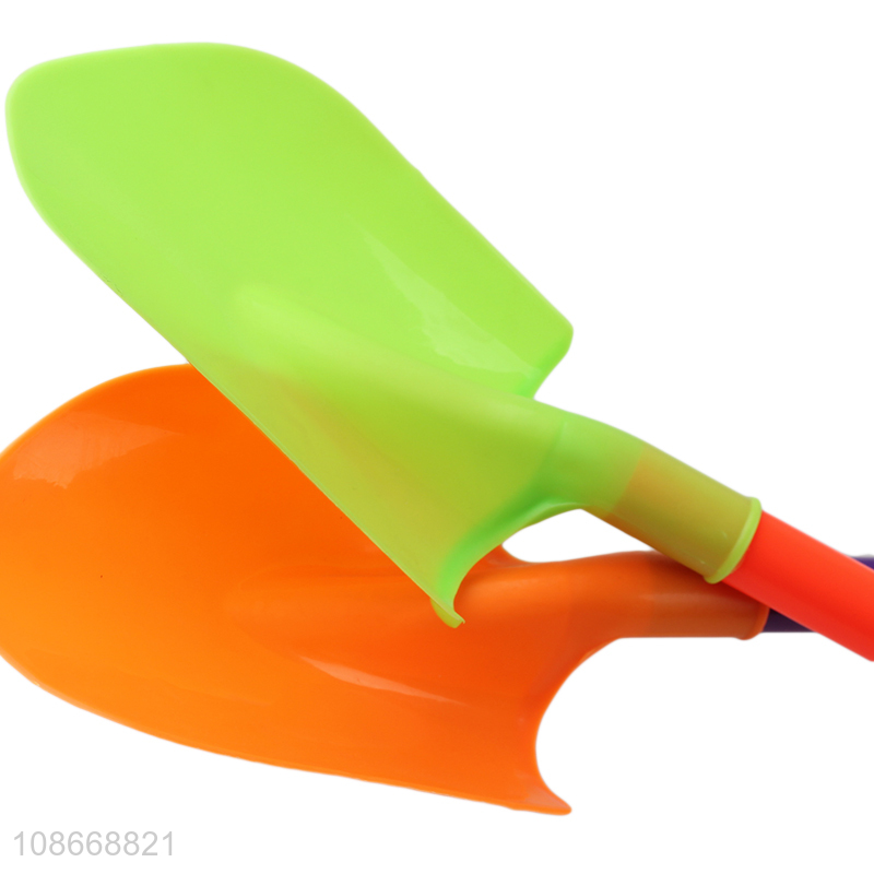 Wholesale summer beach toy plastic beach shovel for kids boys girls