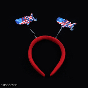 Wholesale American Independence Day Hair Hoop Independence Day Hair Accessories