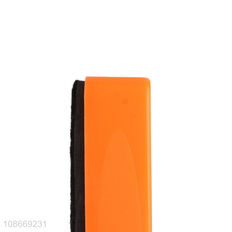 Custom plastic shell felt board eraser dry-erase whiteboard eraser