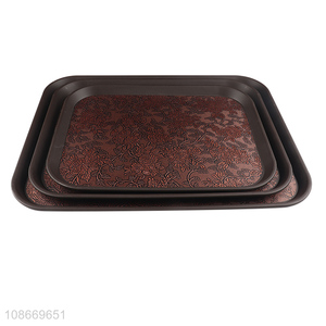 Yiwu market home restaurant storage tray food serving tray for sale