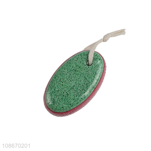 Top selling oval shape foot scrubber pumice stone wholesale
