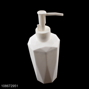 Wholesale plastic lotion shampoo bottle liquid soap dispenser with pump