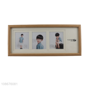 High Quality 3-Opening MDF Desktop Picture Frame Photo Frame