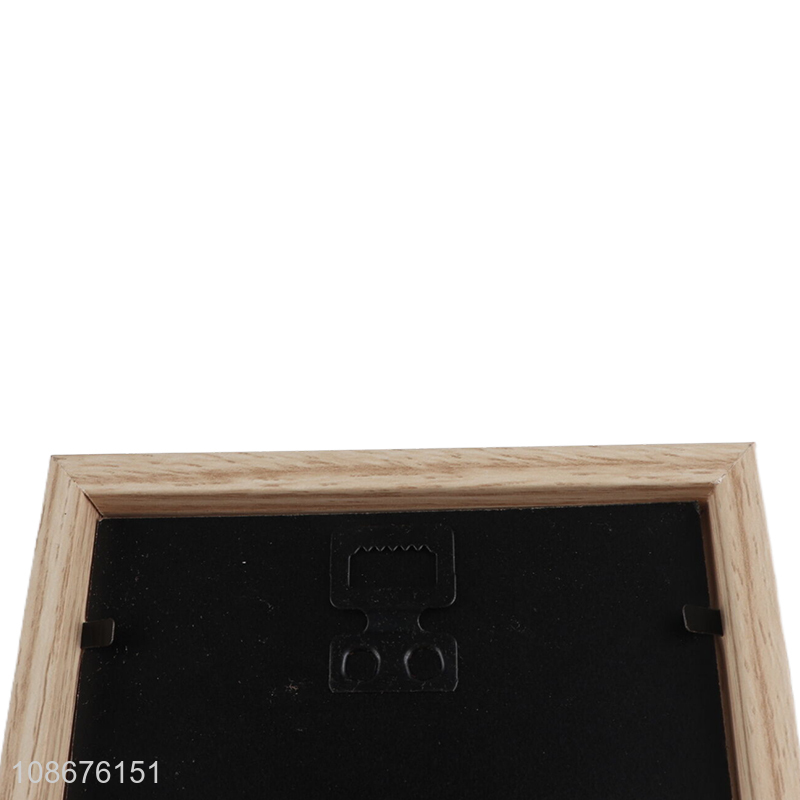 Hot Sale 6 Inch Rustic Picture Frames Solid Wood Photo Frames