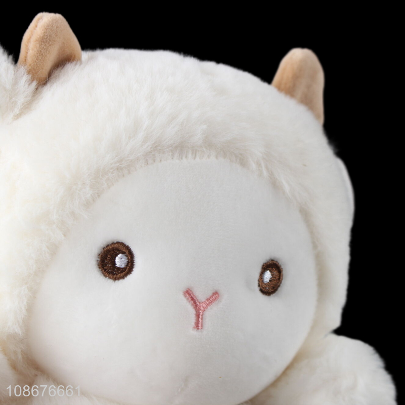Good quality cute stuffed animal toy sheep plush doll toy for kids