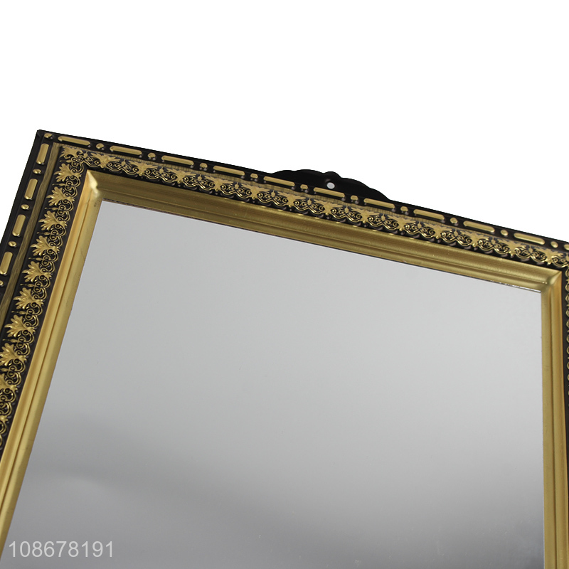 Online wholesale antique pvc frame wall mounted bathroom vanity mirrors