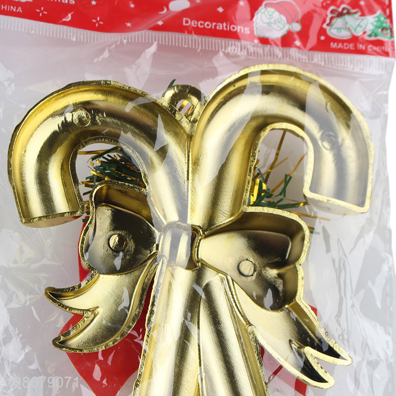 China products cane shape christmas hanging ornaments for home décor