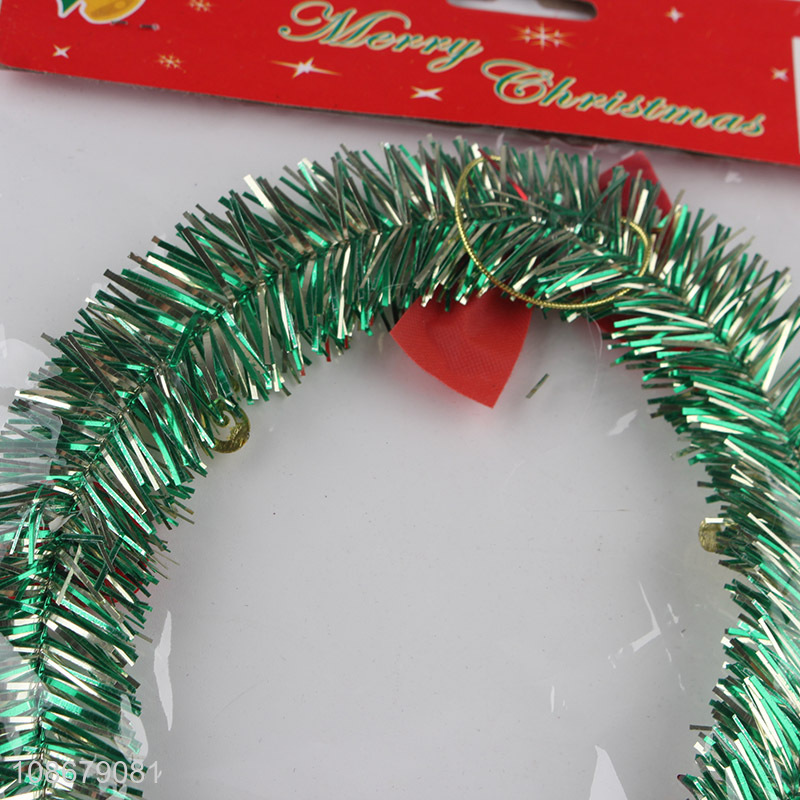 New design home christmas hanging wreath for christmas decoration