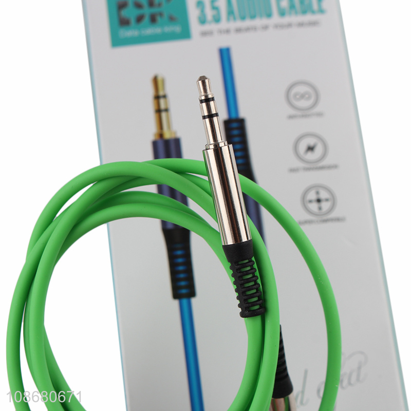 Yiwu market stereo aux cable audio cable for sale