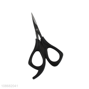 Good quality plastic handle hair cutting barber scissors beard scissors
