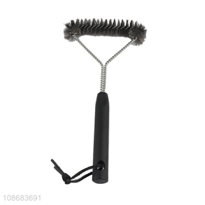 Yiwu factory reusable barbecue grill clean brush with pp handle