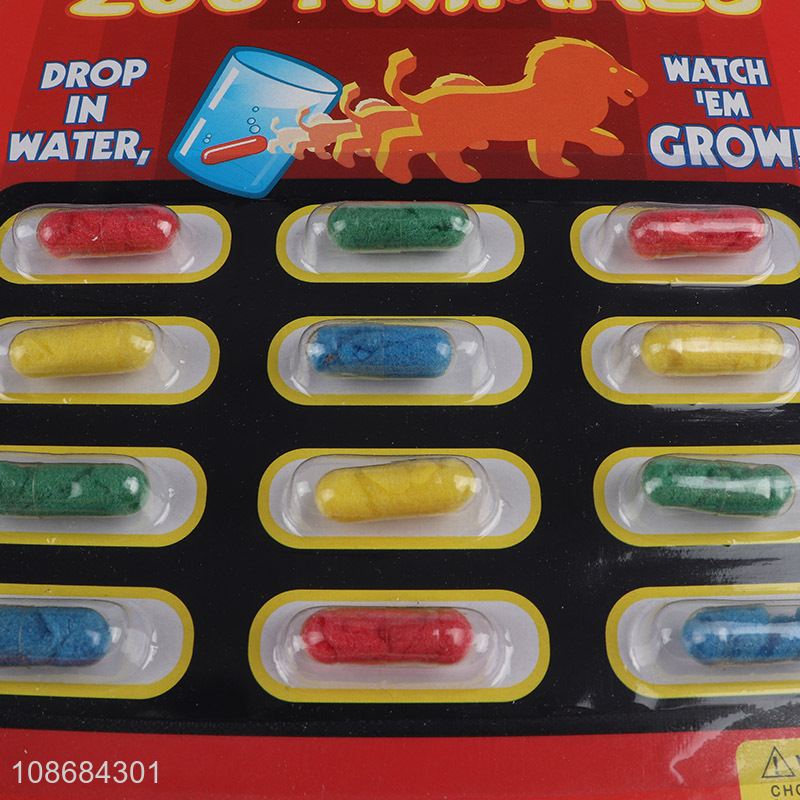Popular products water growing capsule toys for children