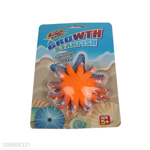 Top quality non-toxic creative starfish water growing toy for sale