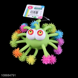 Top quality tpr light up puffer balls toy for children